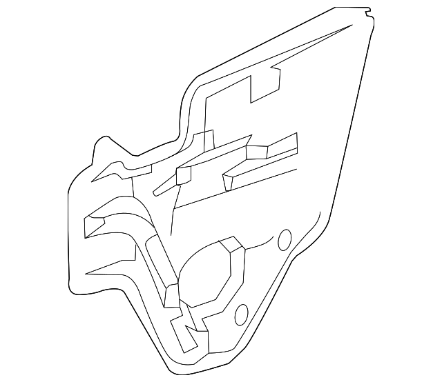 Genuine Nissan Water Shield 82860-5AA0A
