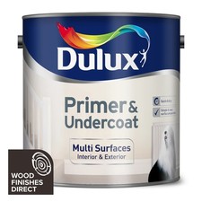 Dulux Multi Surface Primer and Undercoat- 250ml,750ml, 2.5L-Wood Metal & Masonry