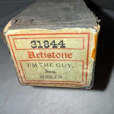 Antique Artistone Piano Roll 31844 I'M THE GUY Shisler Orient Music Co CT 1910s
