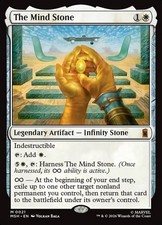 The Mind Stone Borderless Marvel Super Heroes 21 Regular Playtest Card