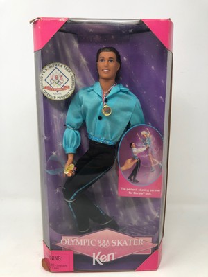 Barbie Olympic Games Olympic Skater Ken 1998 Doll