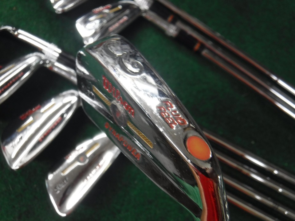 Set De Fers De Golf Wilson Staff R. Mendralla 3-PW, Shafts Fat Shaft En Acier, Flex Régulier, Pour Droitier