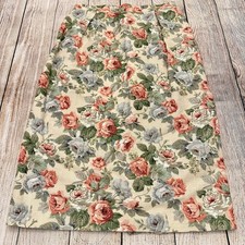 Vintage Midi Skirt 10 Medium Cottagecore Prairie Feminine Pastel Floral Pastoral