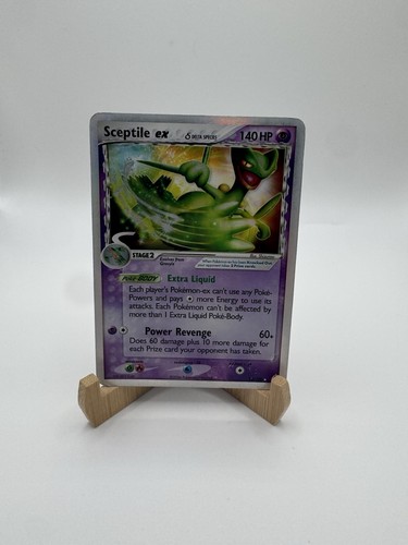 Sceptile ex Delta Species 96/100 Crystal Guardians Holo Pokemon Card
