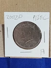 2002 D Kennedy Half Dollar Circulated NIFC