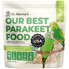 Nutritious Bird Feed for Parakeets and Budgies - 4 Pounds