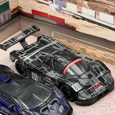 LOOSE premium 2025 HOT WHEELS mattel SAUBER-MERCEDES C9 black TRACK DAY