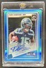2025 Panini Donruss Optic Tory Horton Rated Rookie Auto Neon Blue Prizm #/299