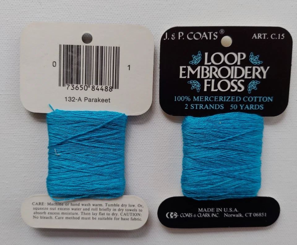 J&P Coats Embroidery Floss 2 strands, 50yd,100% mercerized cotton, 24 pieces NEW - Image 3 of 4