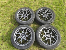 Japan Racing  Alloy Wheel 17 5x112 Audi VW seat fitment in grey  muti fitment 