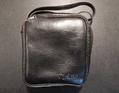 Vivitar Auto 252 Sync Flash Vintage Film Camera Flash Case Plug Untested
