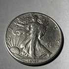 1947 D Liberty Walking Half Dollar 50C Silver Circulated