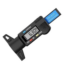 Reifentiefenmesser Digital 0-25.4mm LCD Display Auto Motorrad Tragbar Präzise