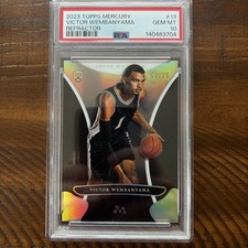 2023-24 Topps Mercury - Victor Wembanyama #13 Refractor /99 (RC) PSA 10