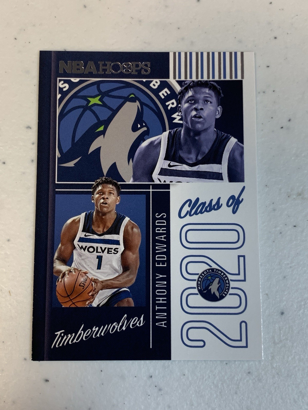 2020-21 NBA Hoops Class Of 2020 Anthony Edwards