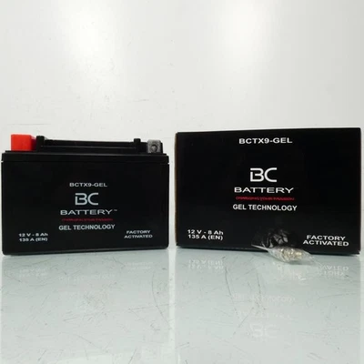 Batterie SLA BC Battery pour Moto Hyosung 125 GTR COMET 2016 à 2018 YTX9 / 12V - Photo 1/2