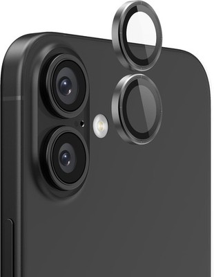 FLOLAB NanoArmour for iPhone 16 iPhone 16 Plus Camera Lens Protector Tempered