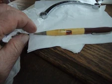 PHILLIPS 66 MOTOR OIL WAHL'S Mechanical Pencil Vintage GENOA ILLINOIS