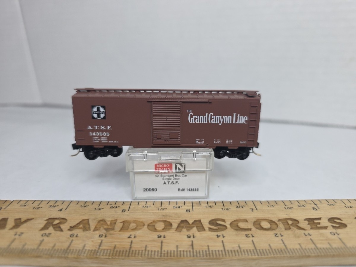 Lot De 4 Wagons InterMountain 1:160 - Type Américain SP & S - Grand Canyon