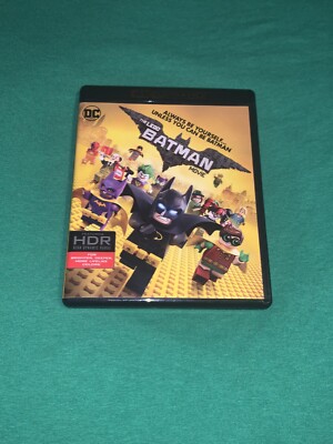 The Lego Batman Movie (4K Ultra HD Blu-ray) No Slipcover, Rare HTF DC  Complete 883929555444|