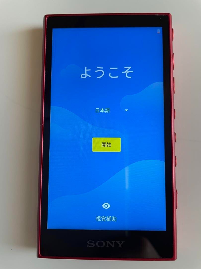 SONY NW-A105HN Walkman A Series Portable Audio Player Red