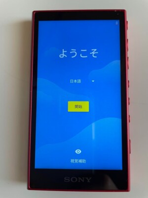 SONY NW-A105HN Walkman A Series Portable Audio Player Red Good | eBay