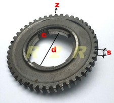 INGRANAGGIO CAMBIO VESPA - APE - LAMBRETTA  (varie dentature, leggere)