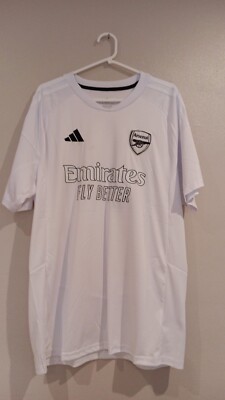 Arsenal Adidas 23/24 No More Red White FA Cup Adult Men's Jersey Shirt XXL