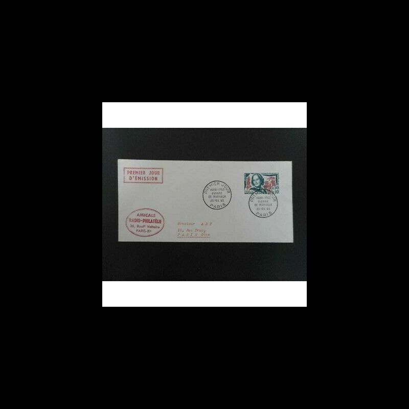 FDC Pierre de Marivaux 23/02/1963 Paris eBay