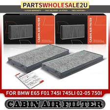 Activated Carbon Cabin Air Filter for BMW 745i 745Li 750i Rolls-Royce Phantom