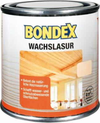 BONDEX Wachslasur 0,25-0,75 l Holzlasur Holzveredelung Holzpflege