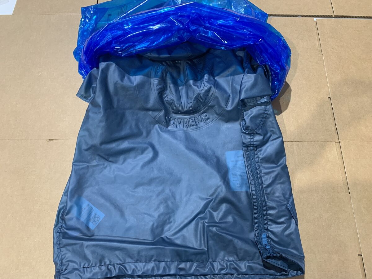 Supreme Stone Island Poly Cover Composite Anorak Teal Medium Supreme Stone Island Poly Cover Composite Anorak Teal Medium
