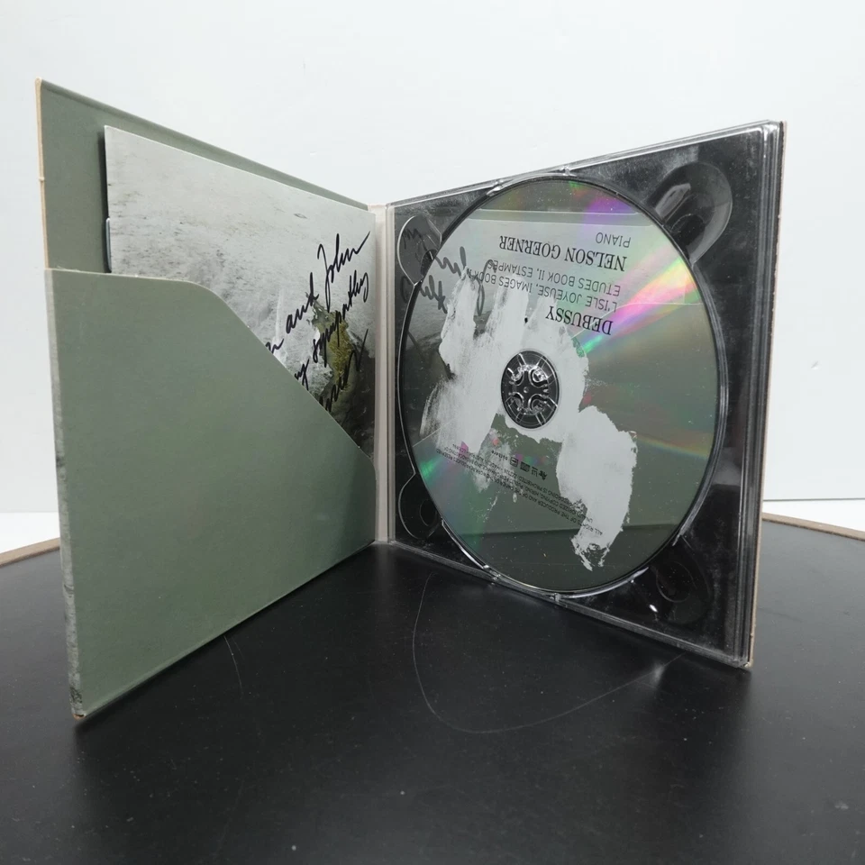 Nelson Goerner - Debussy: L'isle Joyeuse, Images Boo. Nelson Goerner CD SIGNED Foto 2 de 4