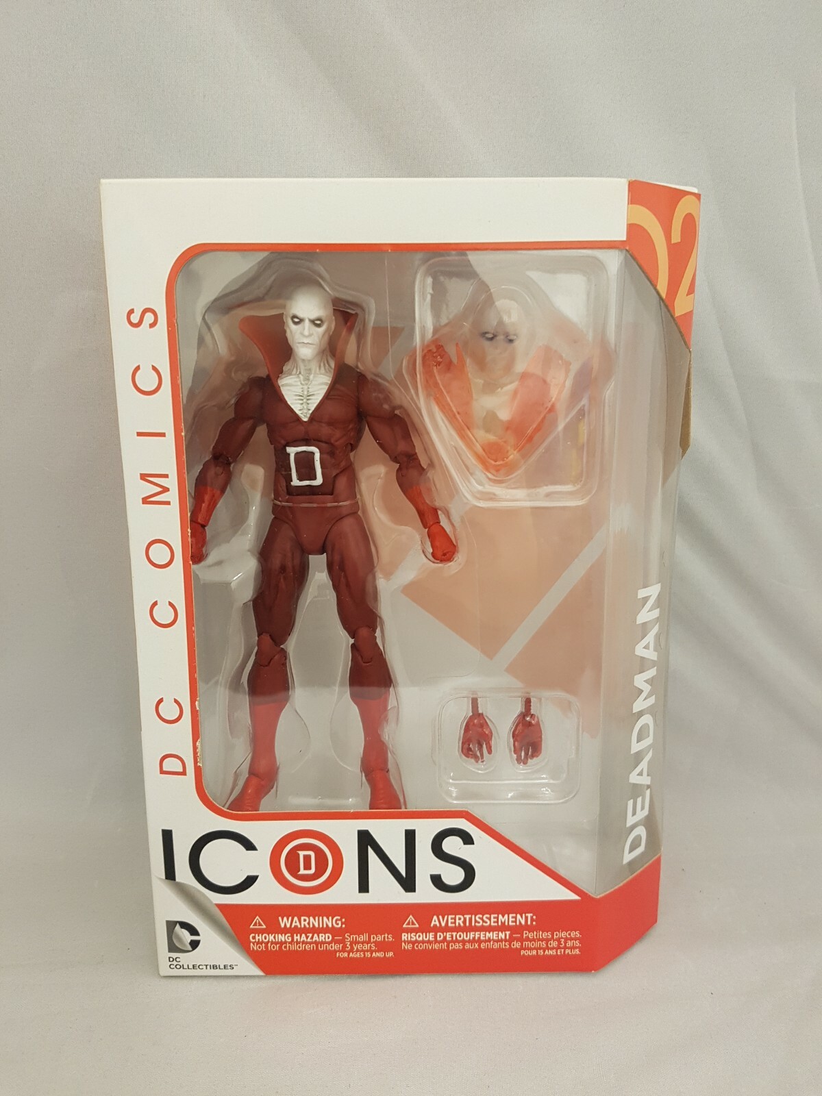 DC COMICS ICONS ACTION FIGURE DEADMAN BOXED