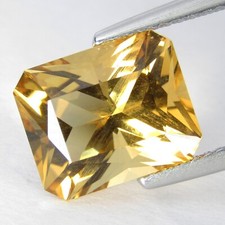 4.50Cts Stunning Natural Sparkling Nice Radiant Cut 11x9mm Citrine Loose Gem