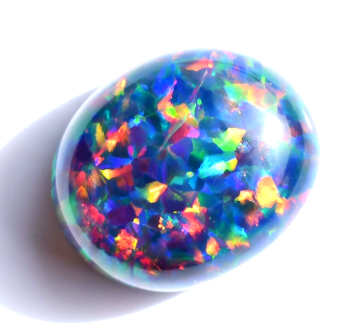 Opale Noire Et Multicolore D'Éthiopie – 1,07 Carat, Naturelle ★★