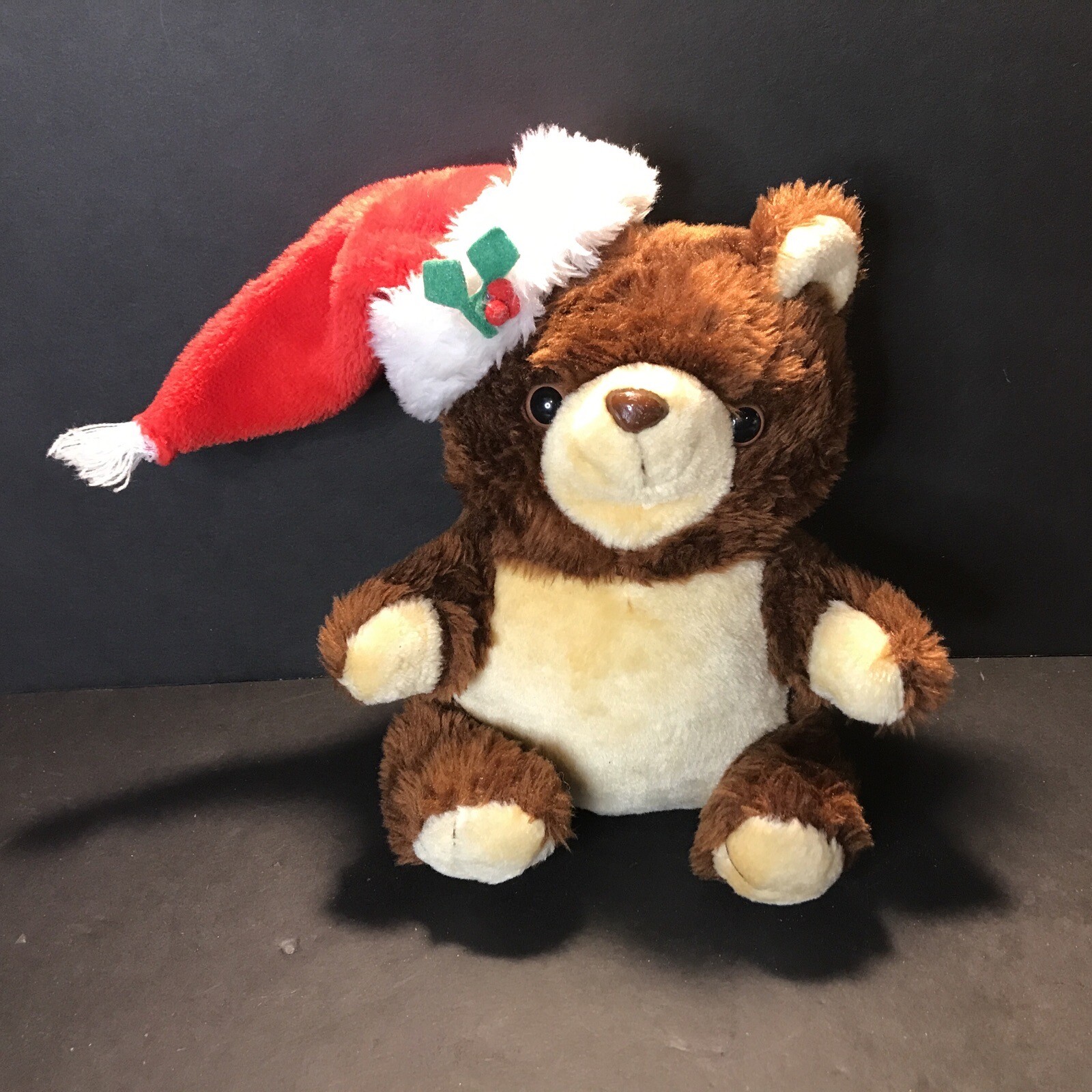House Of Lloyd Musical Christmas Bear Plush Vintage 1980's Works 10" Sitting eBay