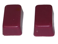 Ski Snowboard hot Wax 2 bars x 75gram Each total 150 grams red violet universal