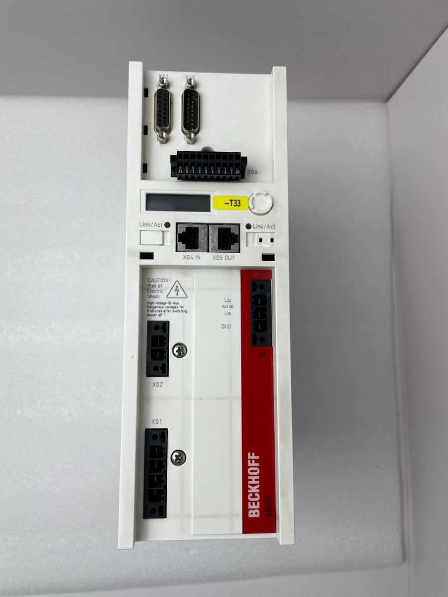 AX5112-0000-0200 BECKHOFF Servo Drive (Used working) by DHL | eBay