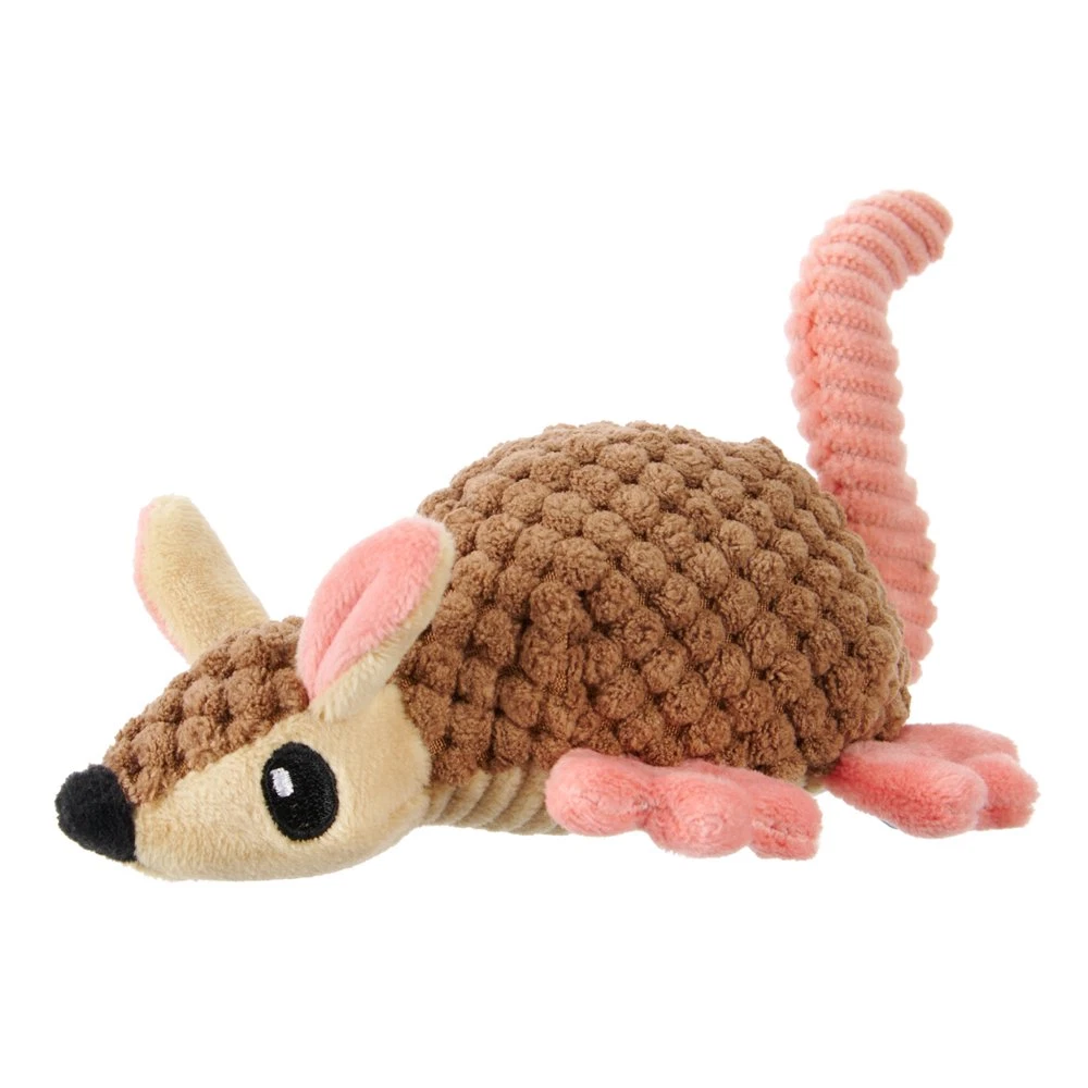 Armie Dillo Dog Toy Features Crazy