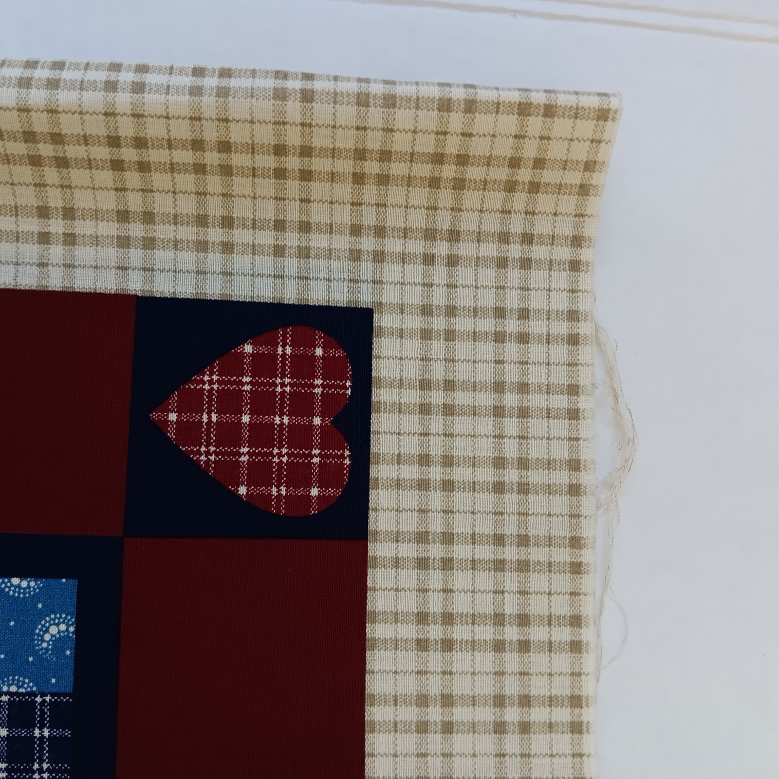 Joan Messmore VIP Cranston Print Home Sweet Home Cotton Cheater Panel Blocks