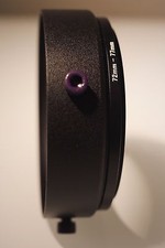 XL ANAMORPHIC LENS CLAMP - 2 Sizes in 1 Kit 77mm base  72mm ring included