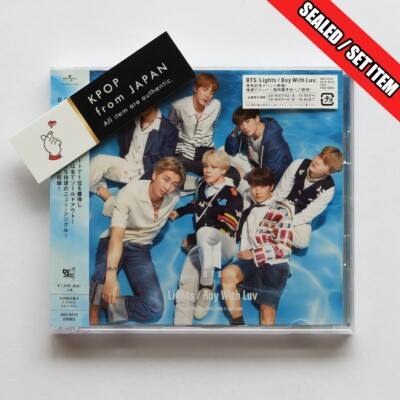 SEALED BTS Lights / Boy With Luv BOX SET Japan FC ver. + Limited A