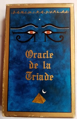 Orakel der Triade. 57 Kalligraphiekarten. Dominike Duplaa. B. P. Grimaud