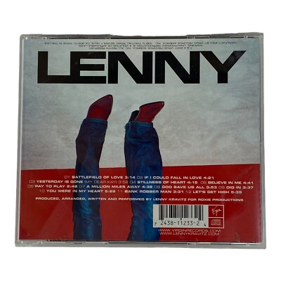 Lenny Kravitz : Lenny (Audio CD Album, 2001 Virgin Records) Rock