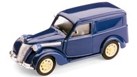 Brumm 1/43 Fiat 1100E Van 1947 48 Blau Modellbau Statisches Modell Diecast