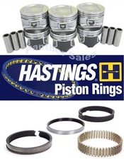 Silvolite Hypereutectic Coated STD Pistons Rings fit 1996-06 4.0L Jeep TJ
