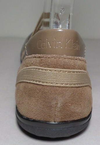 Calvin Klein Size 5.5 M ROSELLA Bronze Metallic Flats New Women's Shoes - Picture 7 of 12