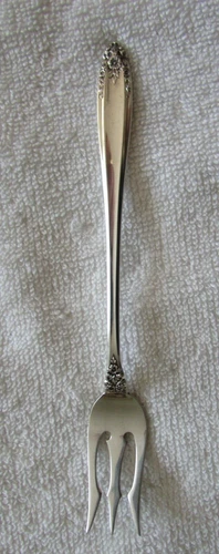 Prelude International Sterling Silver Pickle Olive 3-tine Fork