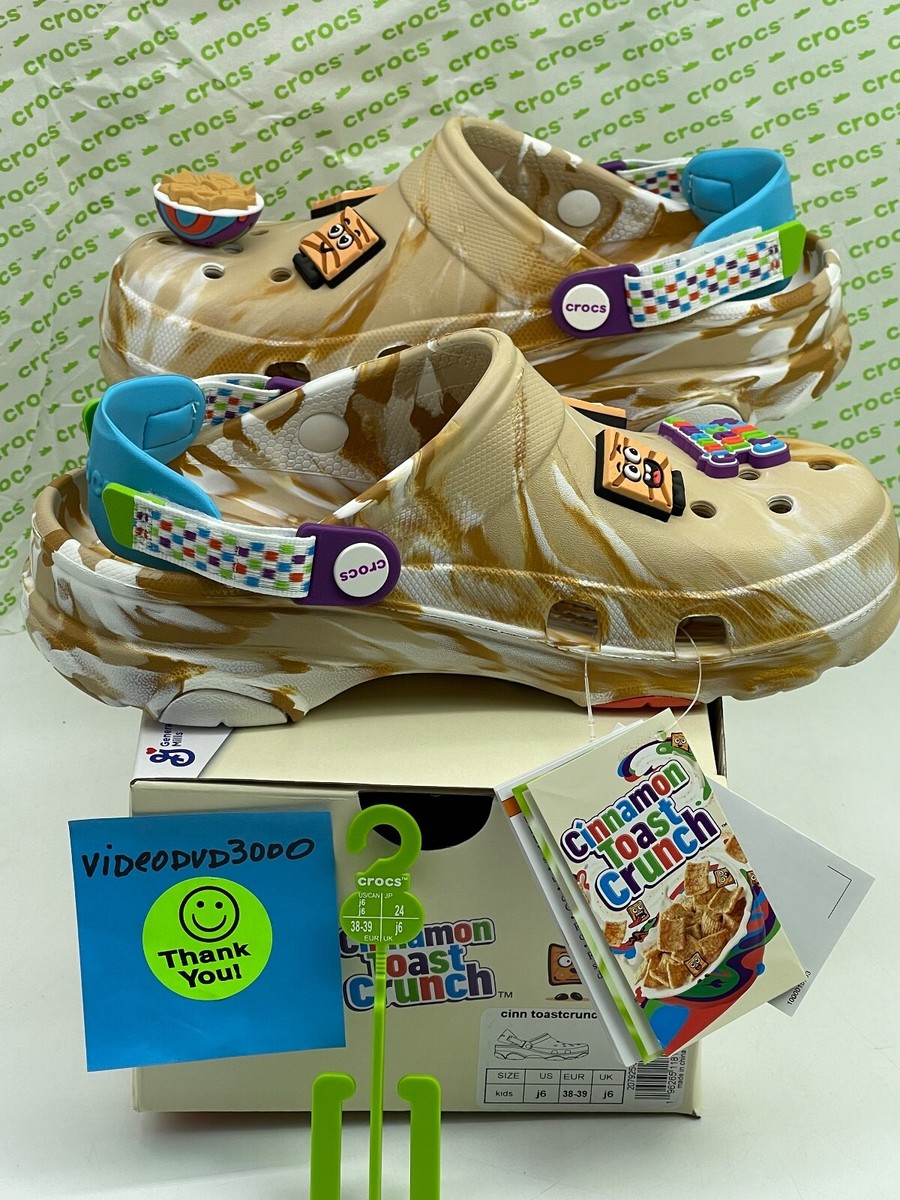 Crocs X Classic Cinnamon Toast Crunch Kid's Clogs 207925-2E9 EU38